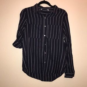 Cotton On Vertical Stripped button down